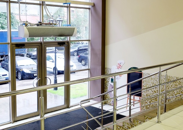 Купить Тепловая завеса водяная Тепломаш КЭВ-29П2121W с качественным монтажом климатических систем в Москве и МО от ПУХОВ  тел.: +7 (495) 123-66-55