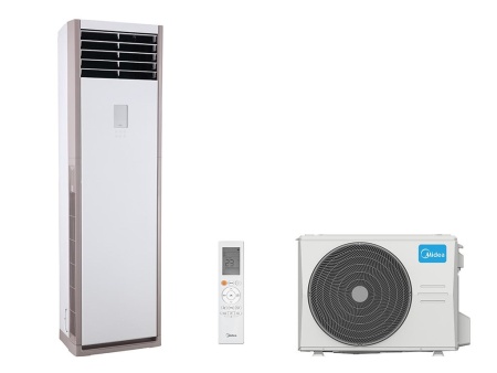 Купить Колонный кондиционер Midea MFPA-24ARN1-QB6/MOX430-24HN1-LQB6 с качественным монтажом климатических систем в Москве и МО от ПУХОВ  тел.: +7 (495) 123-66-55