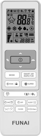 Купить Настенный кондиционер FUNAI EMPEROR SMART EYE Inverter 2024 RACI-EM25HP.D04 с качественным монтажом климатических систем в Москве и МО от ПУХОВ  тел.: +7 (495) 123-66-55