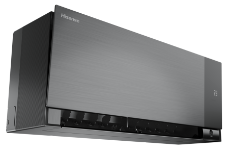 Купить Настенный кондиционер Hisense SENSATION SLIDER PRO CARBON SUPERIOR DC INVERTER AS-10UW4RWMQK00(B) с качественным монтажом климатических систем в Москве и МО от ПУХОВ  тел.: +7 (495) 123-66-55
