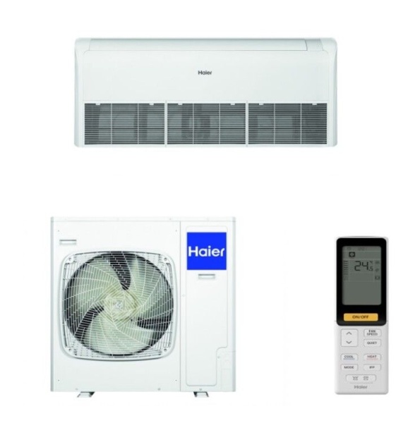 Купить Напольно-потолочный кондиционер Haier ECO AC140S1LK1FA/1U140S1LN1FB с качественным монтажом климатических систем в Москве и МО от ПУХОВ  тел.: +7 (495) 123-66-55