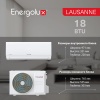 Купить Настенный кондиционер Energolux On/Off LAUSANNE SAS18AR1-A-LT/SAU18AR1-A-LT с качественным монтажом климатических систем в Москве и МО от ПУХОВ  тел.: +7 (495) 123-66-55