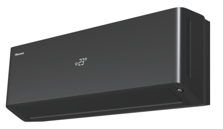 Купить Настенный кондиционер Hisense VISION PRO 2.0 CARBON SUPERIOR DC Inverter AS-18UW4RBVQH01(B) с качественным монтажом климатических систем в Москве и МО от ПУХОВ  тел.: +7 (495) 123-66-55