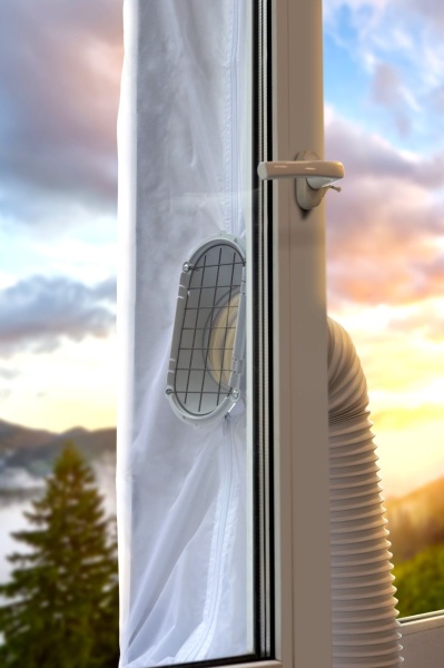 Купить Оконный адаптер для мобильного кондиционера LAMPRECHT LA-WKS-04M с качественным монтажом климатических систем в Москве и МО от ПУХОВ  тел.: +7 (495) 123-66-55