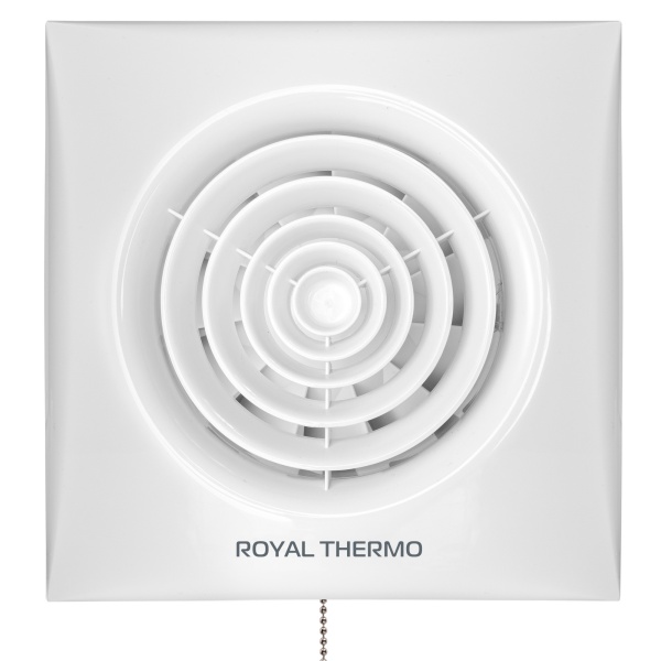 Купить Вентилятор вытяжной Royal Thermo Sunrise RAFR 120 P с тяговым выключателем с качественным монтажом климатических систем в Москве и МО от ПУХОВ  тел.: +7 (495) 123-66-55