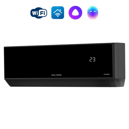 Купить Настенный блок мульти сплит-системы Royal Thermo MULTI COMBO ERP DC RTFMI/in-18HN8/black с качественным монтажом климатических систем в Москве и МО от ПУХОВ  тел.: +7 (495) 123-66-55