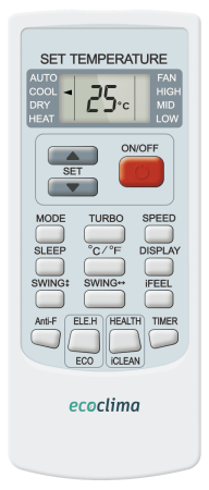 Купить Настенный кондиционер Ecoclima Frost Line ECW-AX18/FB-4R1/EC-AX18/F-4R1 с качественным монтажом климатических систем в Москве и МО от ПУХОВ  тел.: +7 (495) 123-66-55