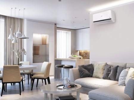 Купить Настенный кондиционер AUX FP Prime On-Off ASW-H07A4/FP-R1/AS-H07A4/FP-R1 с качественным монтажом климатических систем в Москве и МО от ПУХОВ  тел.: +7 (495) 123-66-55