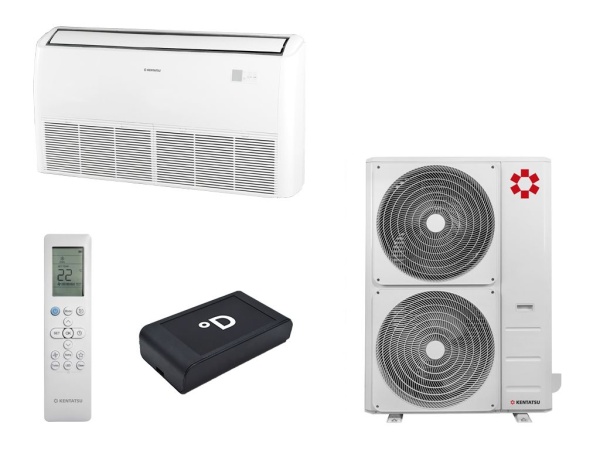Купить Напольно-потолочный кондиционер Kentatsu KSCB165HZAN1/KSUNB165HZAN3 с качественным монтажом климатических систем в Москве и МО от ПУХОВ  тел.: +7 (495) 123-66-55