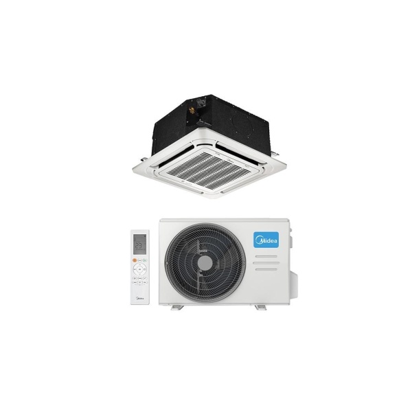 Купить Кассетный кондиционер Midea MCA3U-18HRFNX(GA)/MOX330U-18HFN8-Q(GA)/T-MBQ4-03E с качественным монтажом климатических систем в Москве и МО от ПУХОВ  тел.: +7 (495) 123-66-55