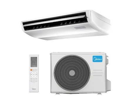 Купить Напольно-потолочный кондиционер Midea MUE-36HRN1-R/MOU-36HN1-LR с качественным монтажом климатических систем в Москве и МО от ПУХОВ  тел.: +7 (495) 123-66-55