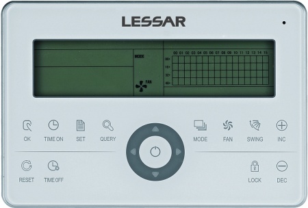 Купить Пульт дистанционного управления LESSAR LZ-KNP с качественным монтажом климатических систем в Москве и МО от ПУХОВ  тел.: +7 (495) 123-66-55