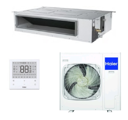 Купить Канальный кондиционер Haier Eco AD160S2LM1FA/1U160S1LN1FB с качественным монтажом климатических систем в Москве и МО от ПУХОВ  тел.: +7 (495) 123-66-55