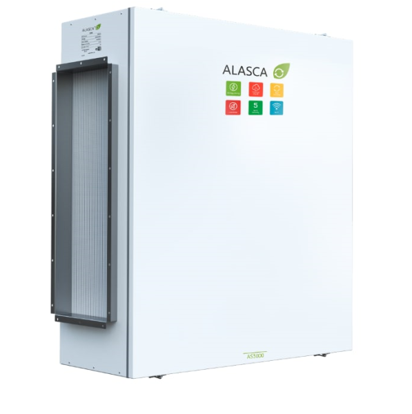 Приточная вентиляционная установка Alasca P5000EC W