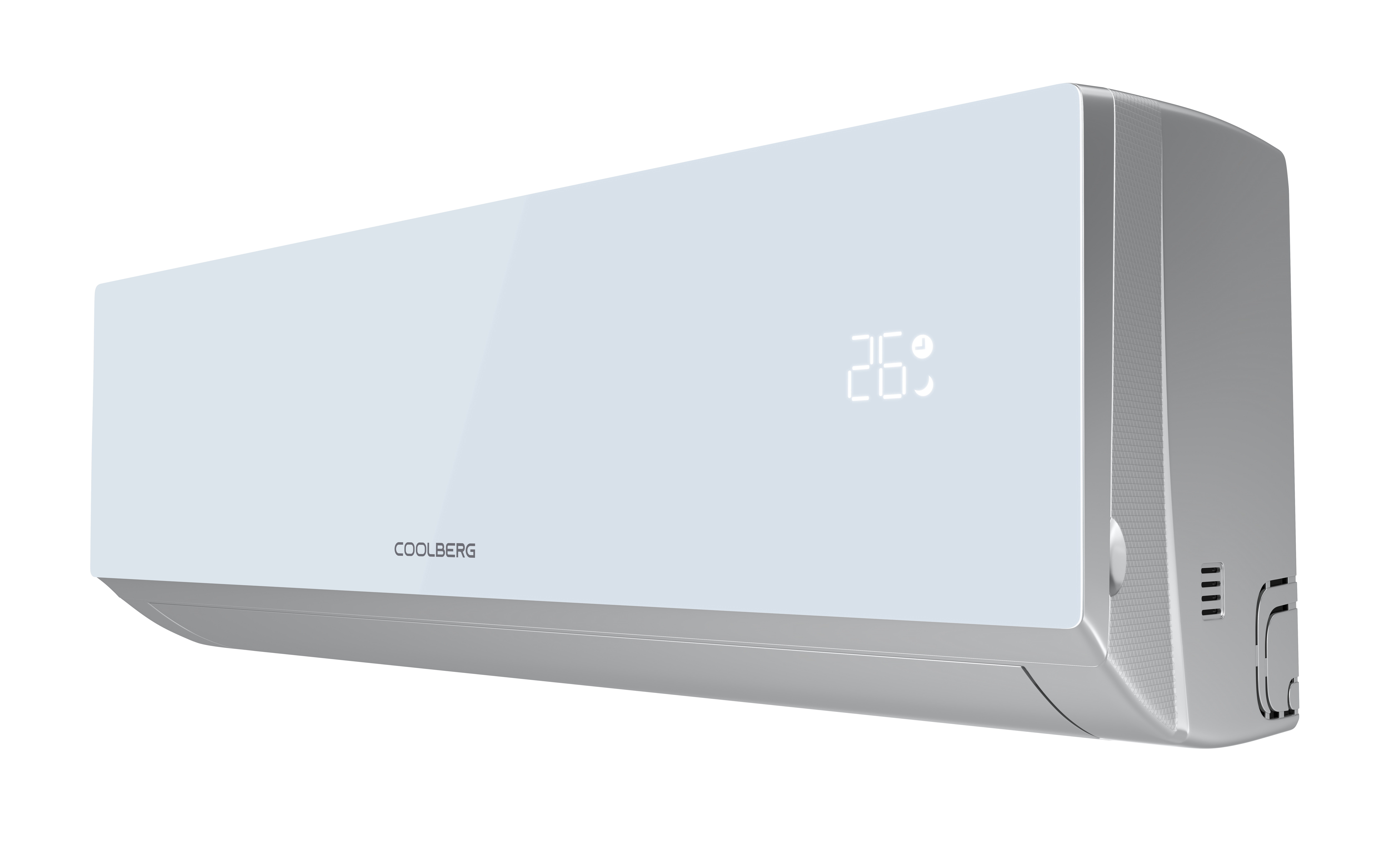 Купить Настенный кондиционер СOOLBERG Runa Silver CI-07UR1-IN/CI-07UR1-OUT с качественным монтажом климатических систем в Москве и МО от ПУХОВ  тел.: +7 (495) 123-66-55