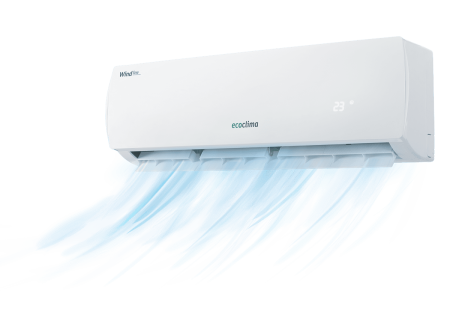 Купить Настенный кондиционер Ecoclima Wind line Inverter ECW/I-09QCW/EC/I-09QC с качественным монтажом климатических систем в Москве и МО от ПУХОВ  тел.: +7 (495) 123-66-55