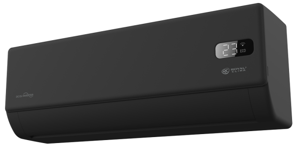 Купить Настенный блок мульти сплит-системы Royal Clima MULTI FLEXI VENTURO NERO Inverter RCI-VT09HN с качественным монтажом климатических систем в Москве и МО от ПУХОВ  тел.: +7 (495) 123-66-55